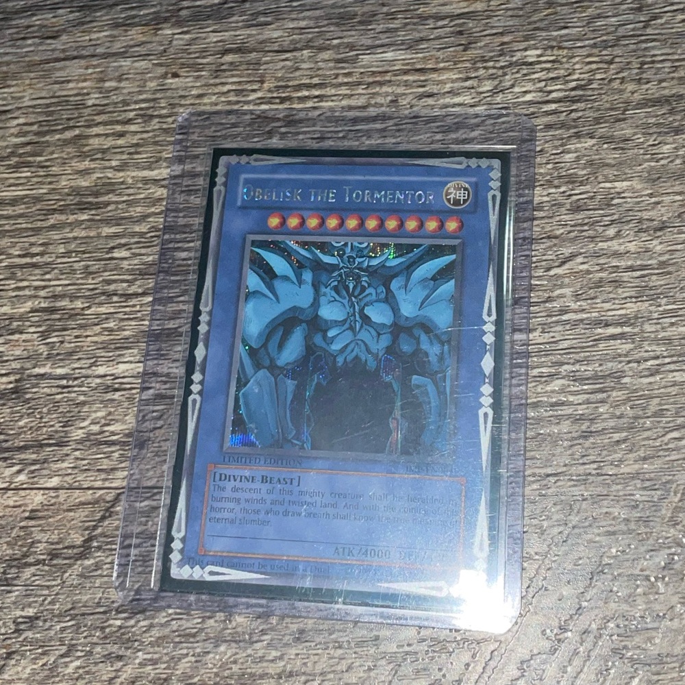 🔥Yu Gi Oh! 1996 Obelisk The Tormentor holographic card